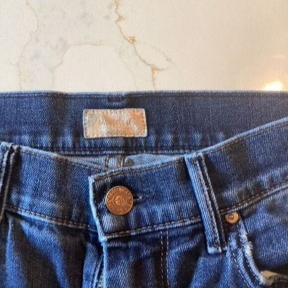 Mother The Muse Jeans Sz 27 Stretch Bushwhacked - Picture 2 of 9